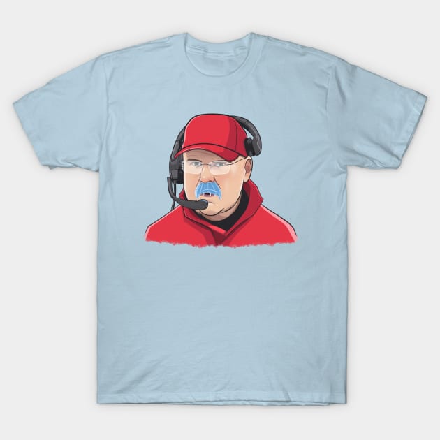 Andy Reid Frozen 'Stache T-Shirt by rattraptees